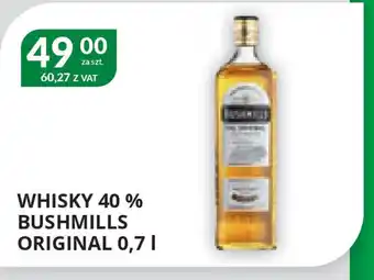 Eurocash Cash & Carry Whisky Bushmills Original oferta