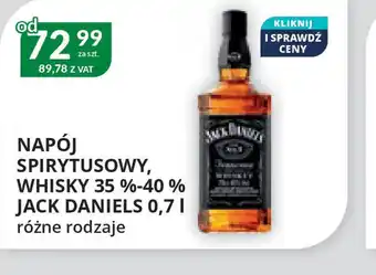 Eurocash Cash & Carry Napój spirytusowy, Whisky Jack Daniels oferta