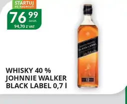 Eurocash Cash & Carry Whisky Johnnie Walker Black Label oferta