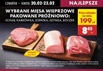 Biedronka Boczek wieprzowy bez kości i skóry Kraina mięs oferta