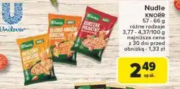 Carrefour Kurczak pikantny Knorr nudle oferta