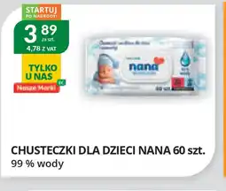 Eurocash Cash & Carry Chusteczki dla dzieci Nana oferta