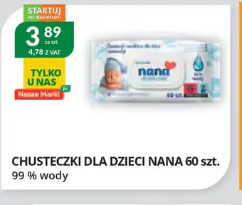 Eurocash Cash & Carry Chusteczki dla dzieci Nana oferta