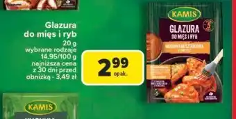 Carrefour Glazura do mięs i ryb miodowo- musztardowa z chipotle Kamis oferta