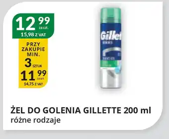 Eurocash Cash & Carry Zel do golenia Gillette oferta