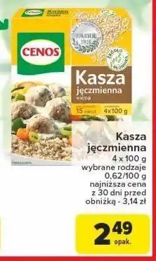 Carrefour Kasza jęczmienna wiejska Cenos oferta