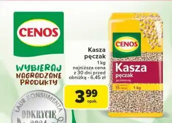 Carrefour Kasza pęczak jęczmienny Cenos oferta