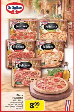 Carrefour Pizza prosciutto e pesto Dr. oetker feliciana oferta