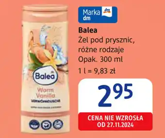 dm drogerie markt Balea Żel pod prysznic oferta