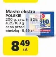 Carrefour Masło ekstra Mlekovita masło polskie oferta