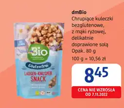 dm drogerie markt dmBio Chrupiące kuleczki bezglutenowe oferta