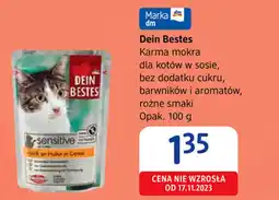 dm drogerie markt Dein Bestes Karma mokra dla kotów w sosie oferta