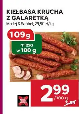 Stokrotka Kiełbasa krucha z galaretką Madej & wróbel oferta