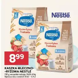 Stokrotka Kaszka mleczno-ryżowa z truskawkami Kaszka nestle oferta