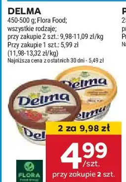 Stokrotka Margaryna Delma extra o smaku wiejskiego masełka oferta