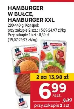 Stokrotka Hamburger wieprzowy w bułce Konspol oferta