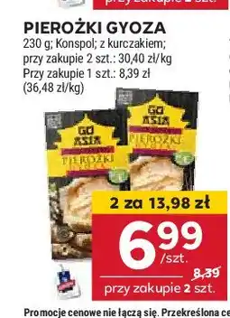 Stokrotka Pierożki gyoza z kurczakiem Go asia oferta