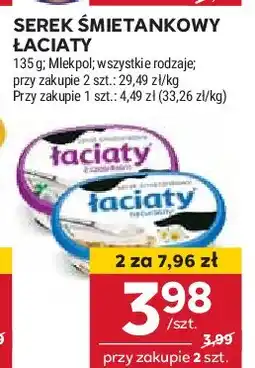 Stokrotka Serek śmietankowy z czosnkiem Łaciaty oferta