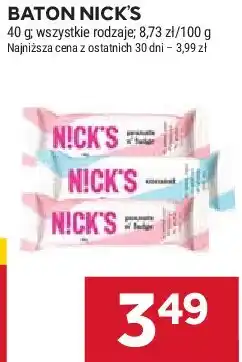 Stokrotka Baton peanut's n'fudge Nick's oferta