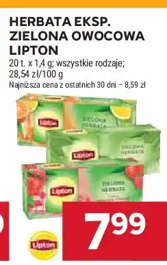 Stokrotka Herbata classic Lipton green tea oferta