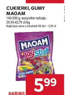 Stokrotka Cukierki rozpuszczalne joystixx Haribo maoam oferta