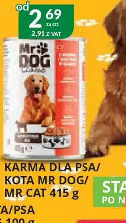 Eurocash Cash & Carry Karma dla psa/kota Mr Dog/Mr Cat oferta