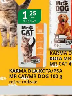 Eurocash Cash & Carry Karma dla kota/psa Mr Cat/Mr Dog oferta