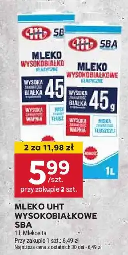 Stokrotka Mleko wysokobiałkowe klasyczne 0.5% Mlekovita sba oferta