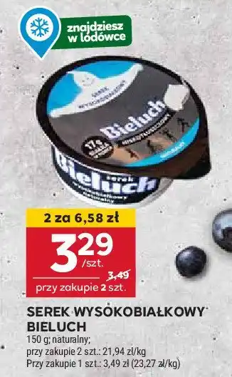 Stokrotka Serek wysokobiałkowy naturalny Bieluch oferta