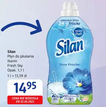 dm drogerie markt Silan Płyn do płukania tkanin Fresh Sky oferta