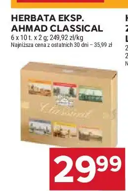 Stokrotka Zestaw herbat Ahmad tea london classical oferta