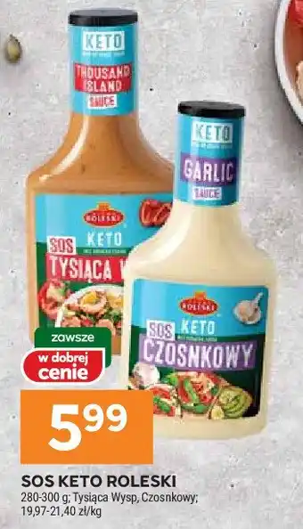 Stokrotka Sos czosnkowy ROLESKI KETO oferta