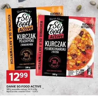 Stokrotka Kurczak po meksykańsku z ryżem So food oferta