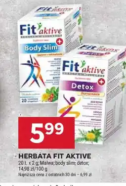 Stokrotka Herbata detox Fit aktive oferta