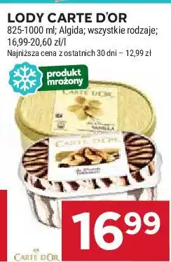 Stokrotka Lody tiramisu Algida carte d'or les desserts oferta