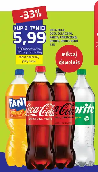 Hildebrandt Coca cola, fanta, sprite oferta