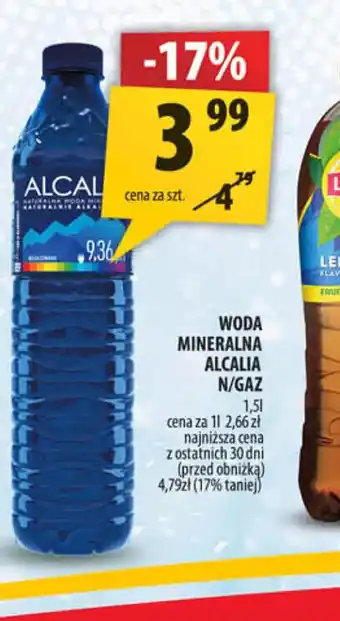 Arhelan Woda mineralna Alcalia oferta