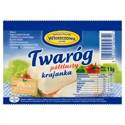 Specjał Włoszczowa Twaróg półtłusty krajanka 1 kg oferta