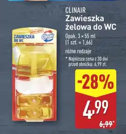 ALDI Zawieszka do wc Clinair oferta