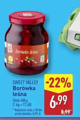 ALDI Borówki Sweet Valley oferta