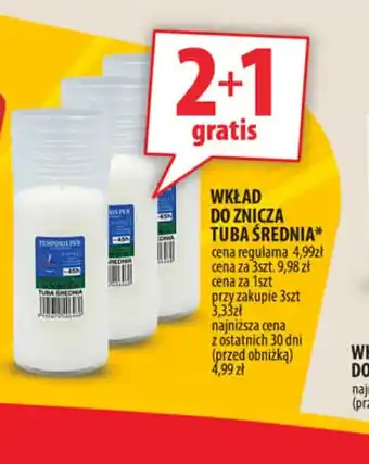 Arhelan Wkład do znicza tuba średnia oferta