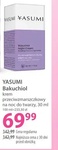 Hebe YASUMI Bakuchiol krem przeciwzmarszczkowy oferta