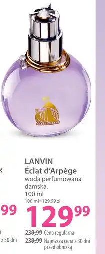 Hebe Lanvin éclat d'arpège woda perfumowana damska oferta