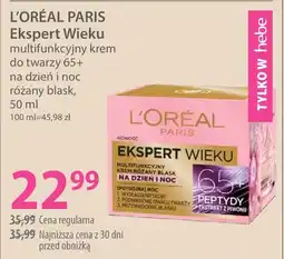 Hebe L'oréal paris ekspert wieku multifunkcyjny krem 65+ oferta