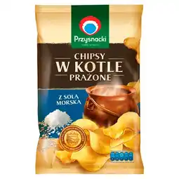 ABC Przysnacki Chipsy w kotle prażone z solą morską 125 g oferta