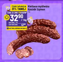 Polomarket Kiełbasa myśliwska Rzeźnik szymon poleca oferta