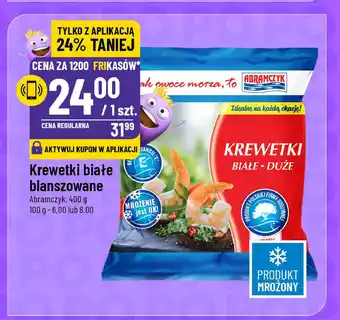 Polomarket Krewetki blanszowane 31-40 Abramczyk oferta