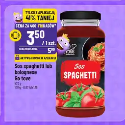 Polomarket Sos spaghetti Gotove oferta