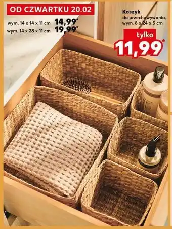 Kaufland Koszyk 14 x 11 cm oferta