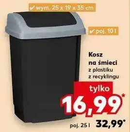 Kaufland Kosz na śmieci 10 l oferta